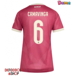 Real Madrid Eduardo Camavinga #6 Tredje trøje Dame 2026-27 Kort ærmer Real Madrid Eduardo Camavinga #6 Tredje trøje Dame 2026-27 Kort ærmer